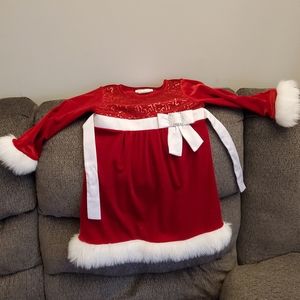 Toddler Santa dress
